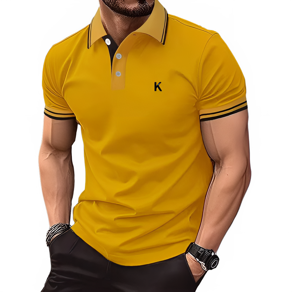 Men's Polo Sweater Golf Shirt