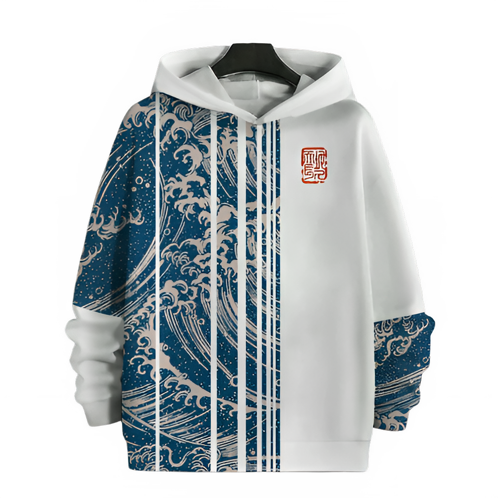 Japanese Harajuku fashion men's hoodie