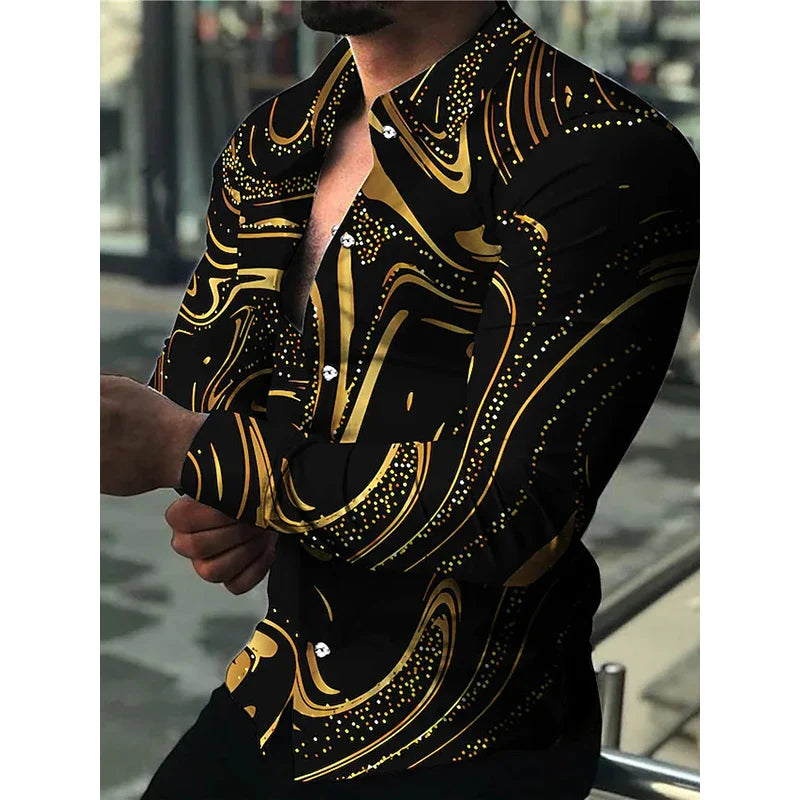 Party Evening Dress Shirt