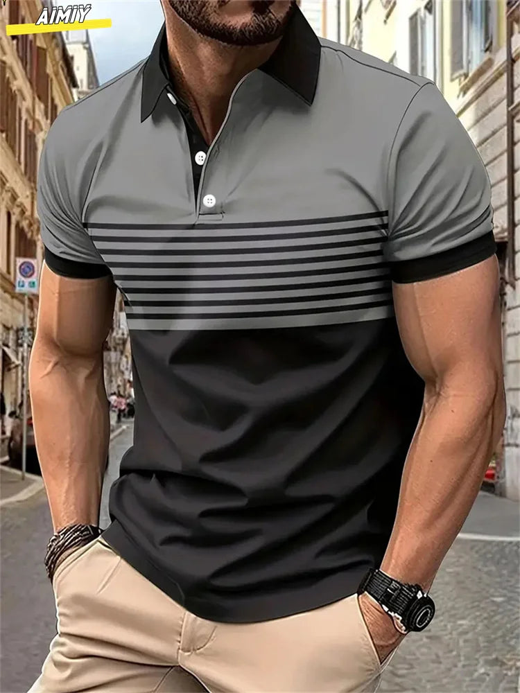 Golf Stripe Polo