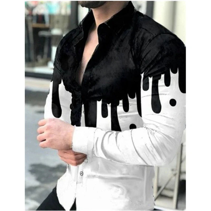 Party Evening Dress Shirt