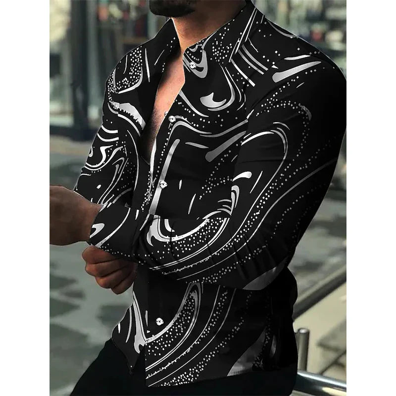 Party Evening Dress Shirt