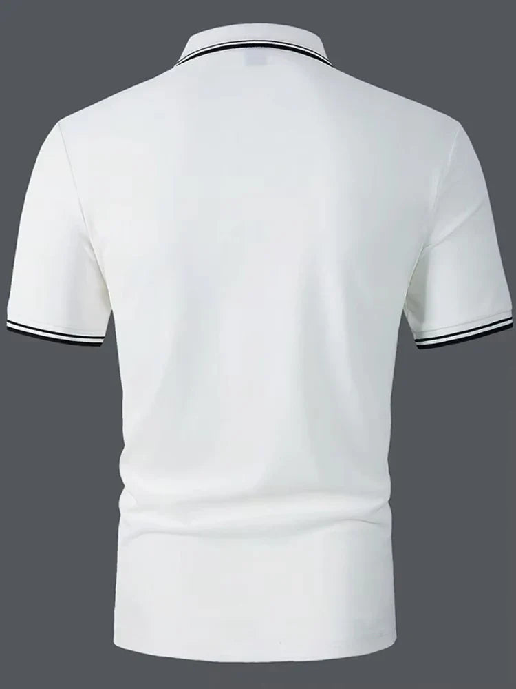 Men's Polo Sweater Golf Shirt