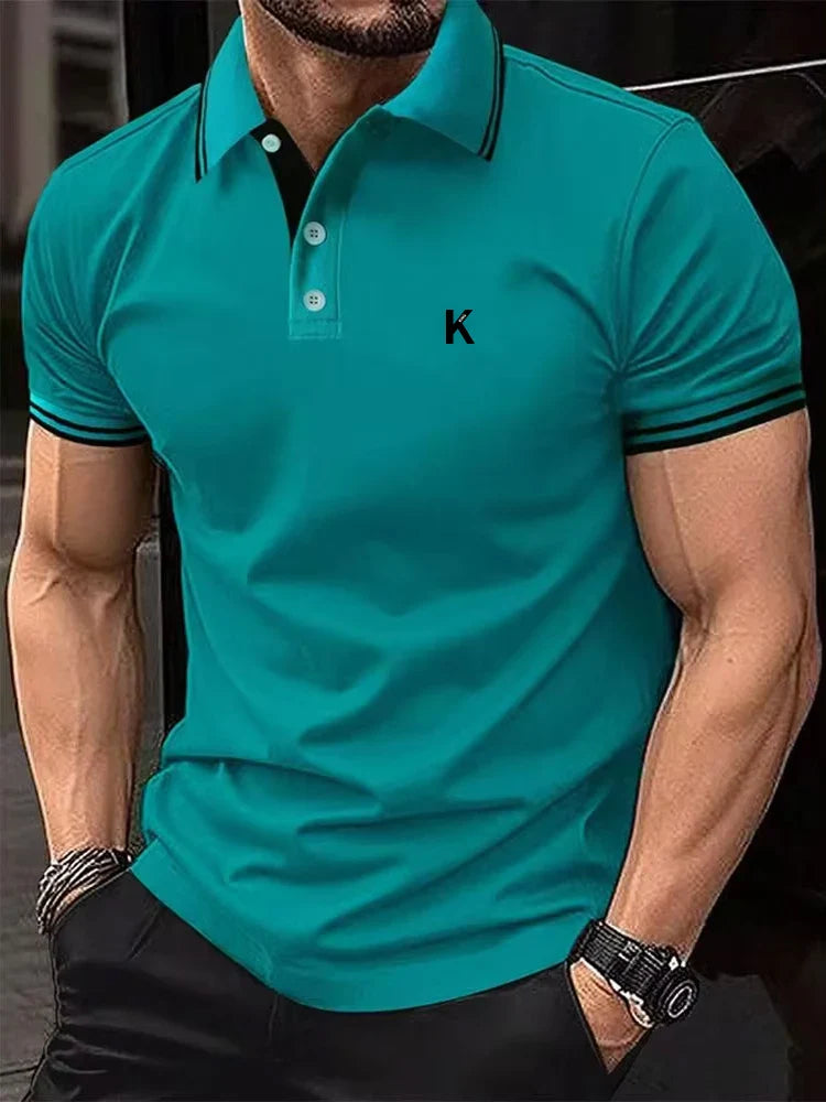 Men's Polo Sweater Golf Shirt
