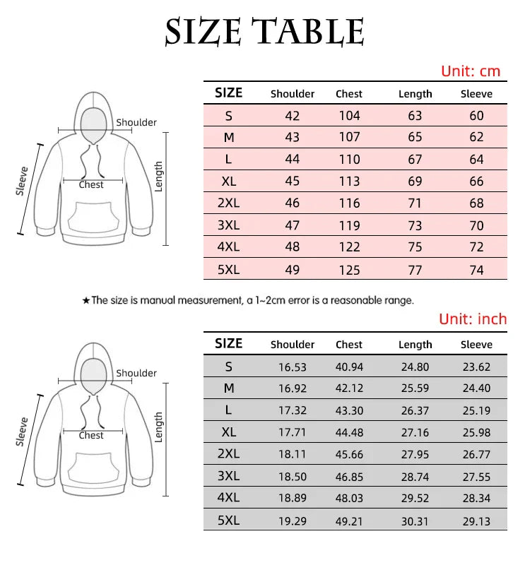 Japanese Harajuku fashion men's hoodie