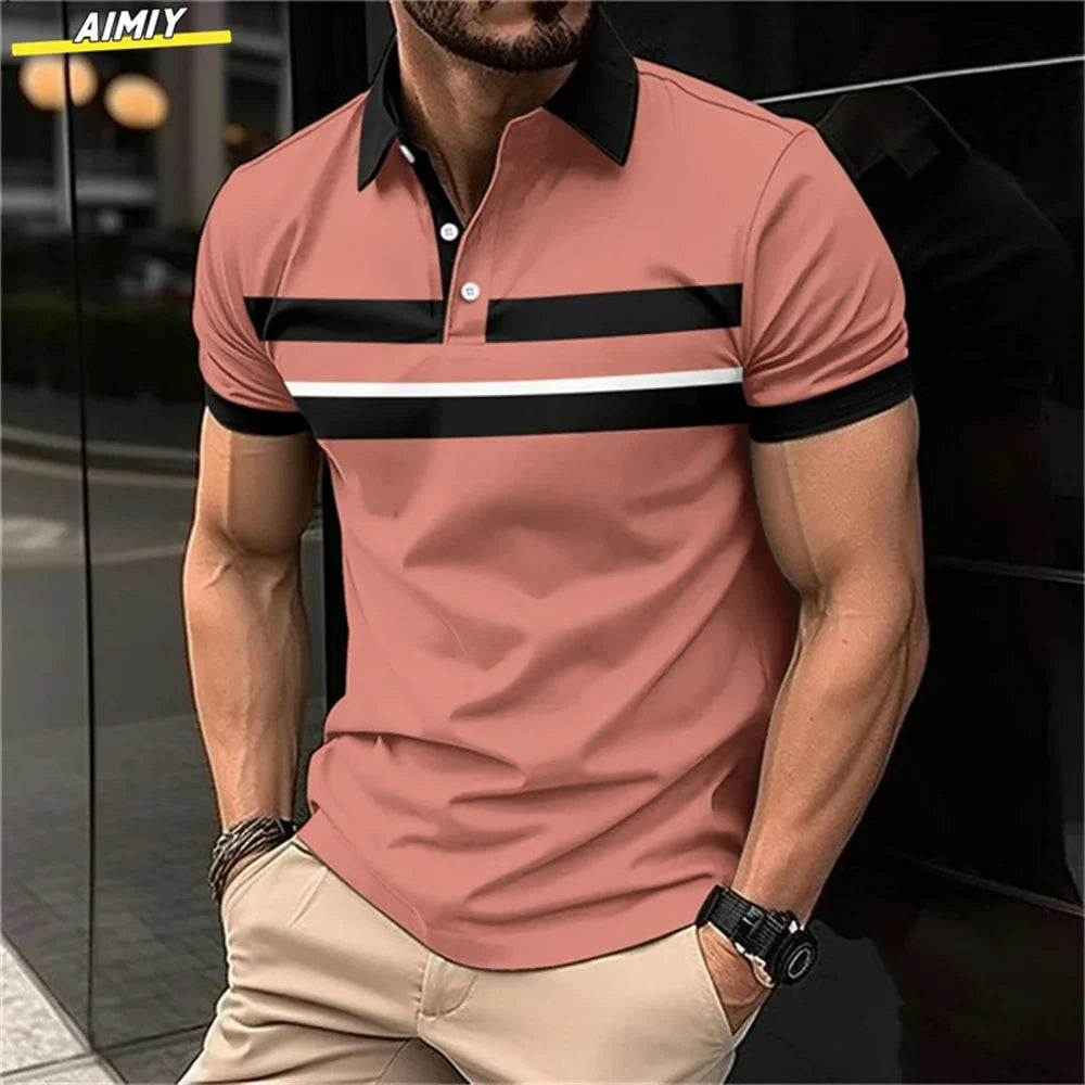Golf Stripe Polo