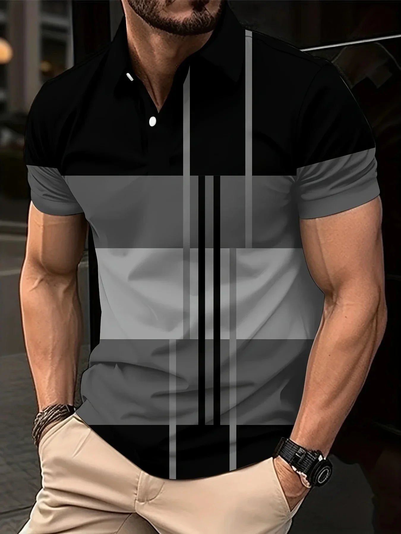 Golf Stripe Polo
