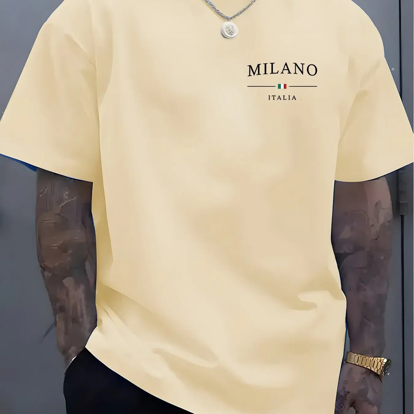 MILANO ITALIA short sleeved T-shirt top