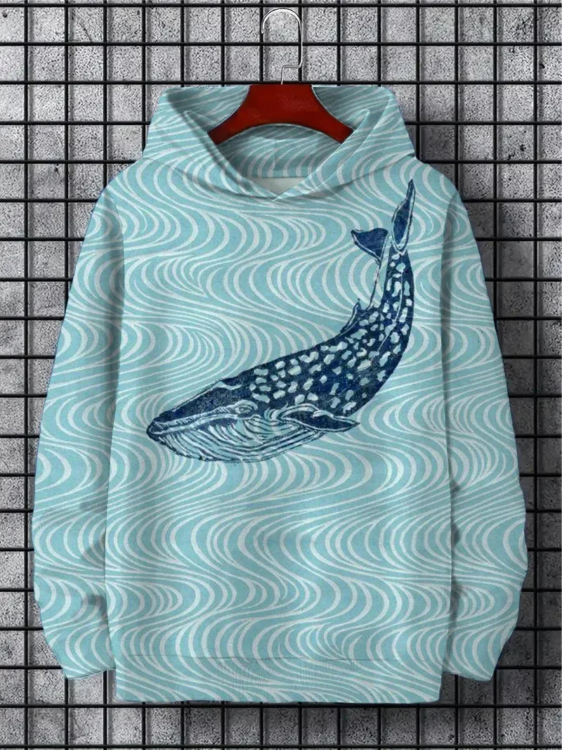 Japanese Harajuku fashion men's hoodie