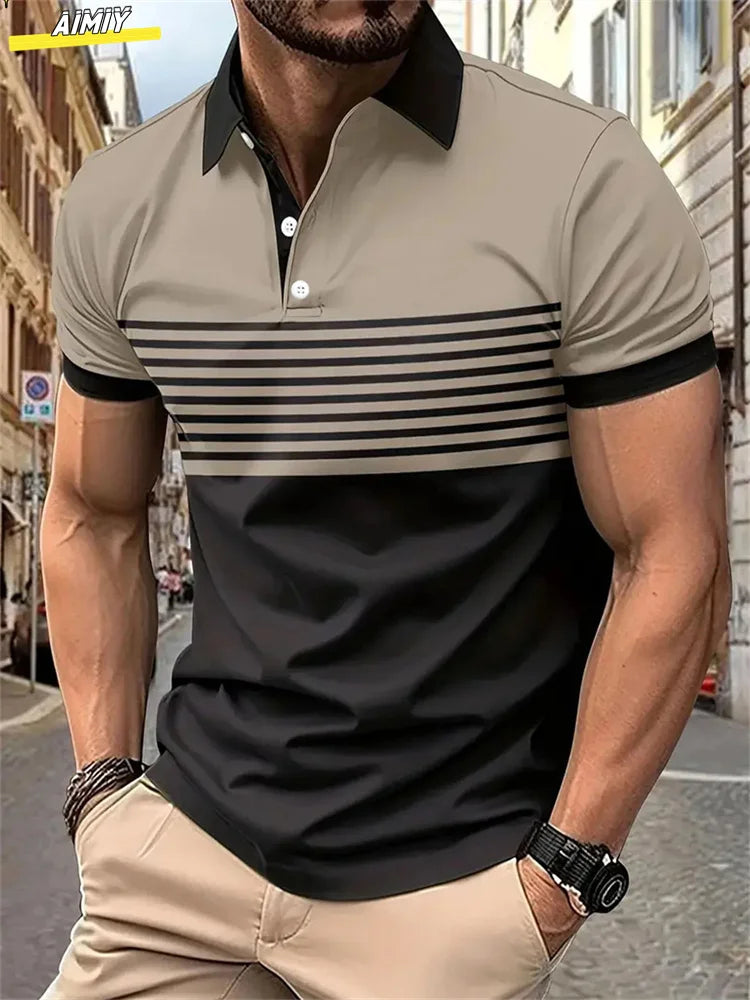 Golf Stripe Polo