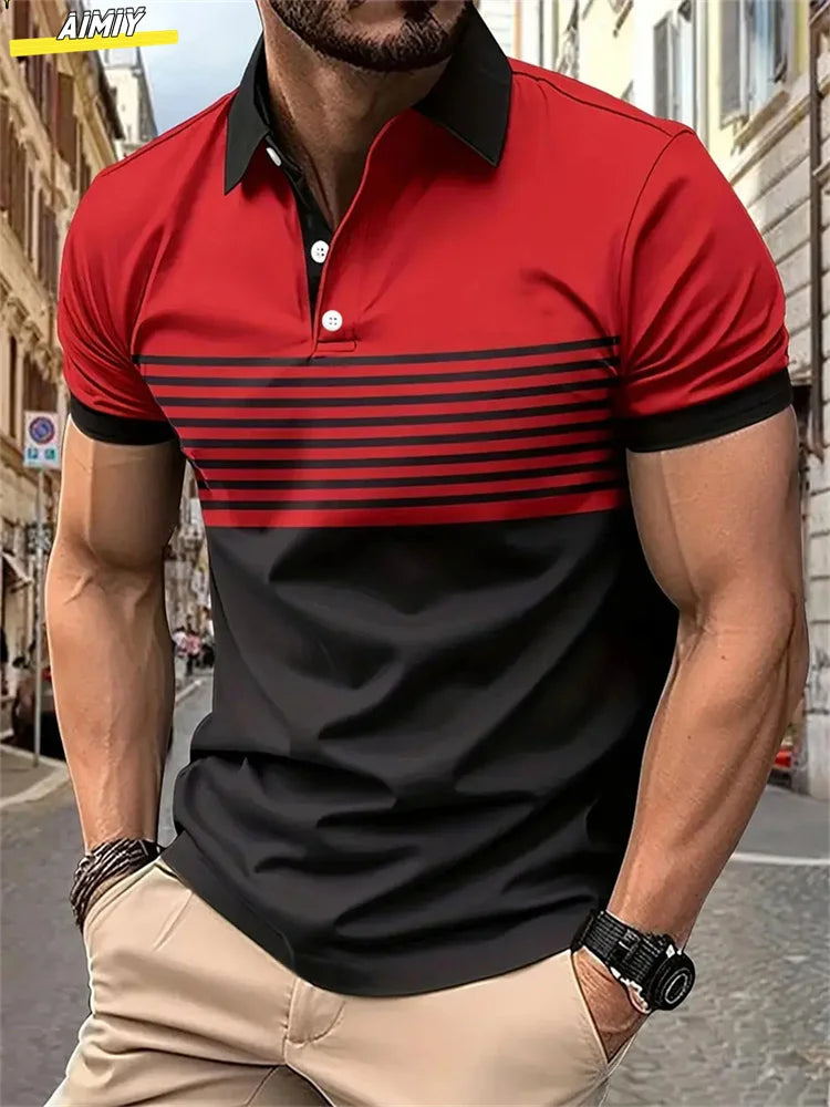 Golf Stripe Polo