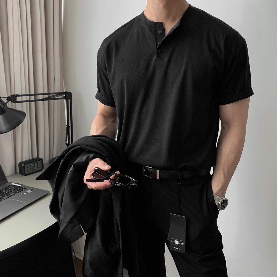 Mens Retro Heavy-Duty Polo Shirt