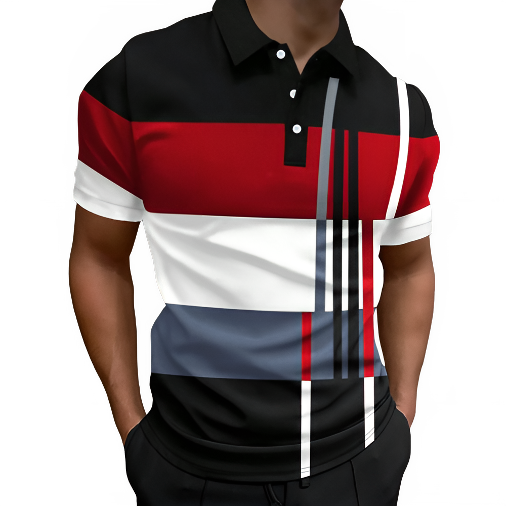 Golf Stripe Polo